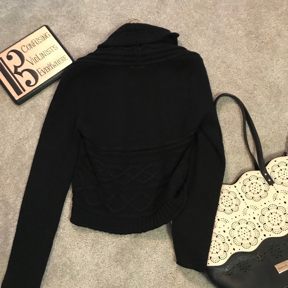 Black Cardigan - Picture 2 of 4